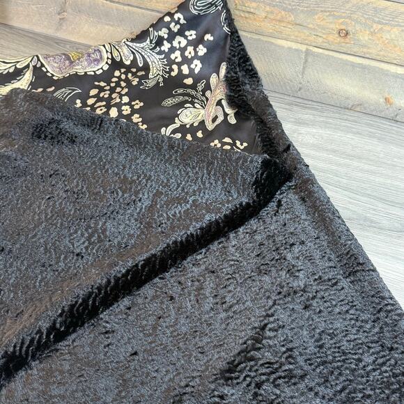 Preston & York 100% Silk Wrap Double Layer Paisley Quiet Luxury Elegant Cozy - Picture 13 of 16